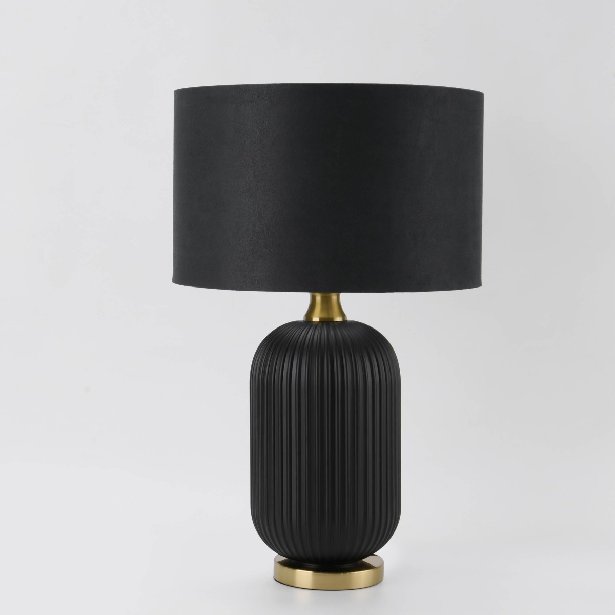 Light Prestige LP-1515/1T big black Lampa stołowa Tamiza 65 cm czarna 1xE27