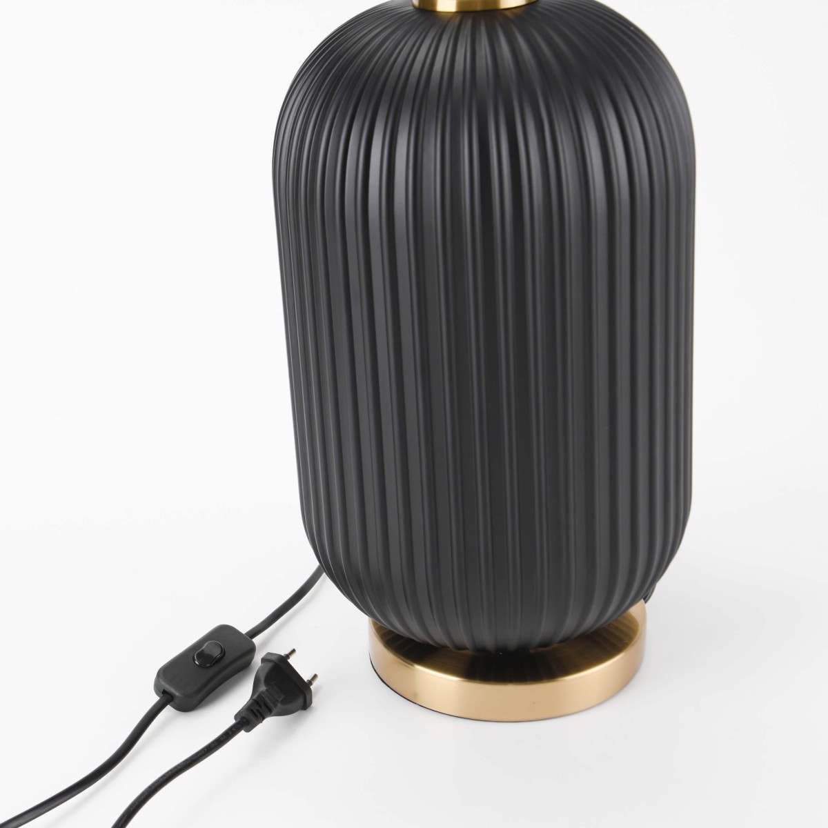 Light Prestige LP-1515/1T big black Lampa stołowa Tamiza 65 cm czarna 1xE27