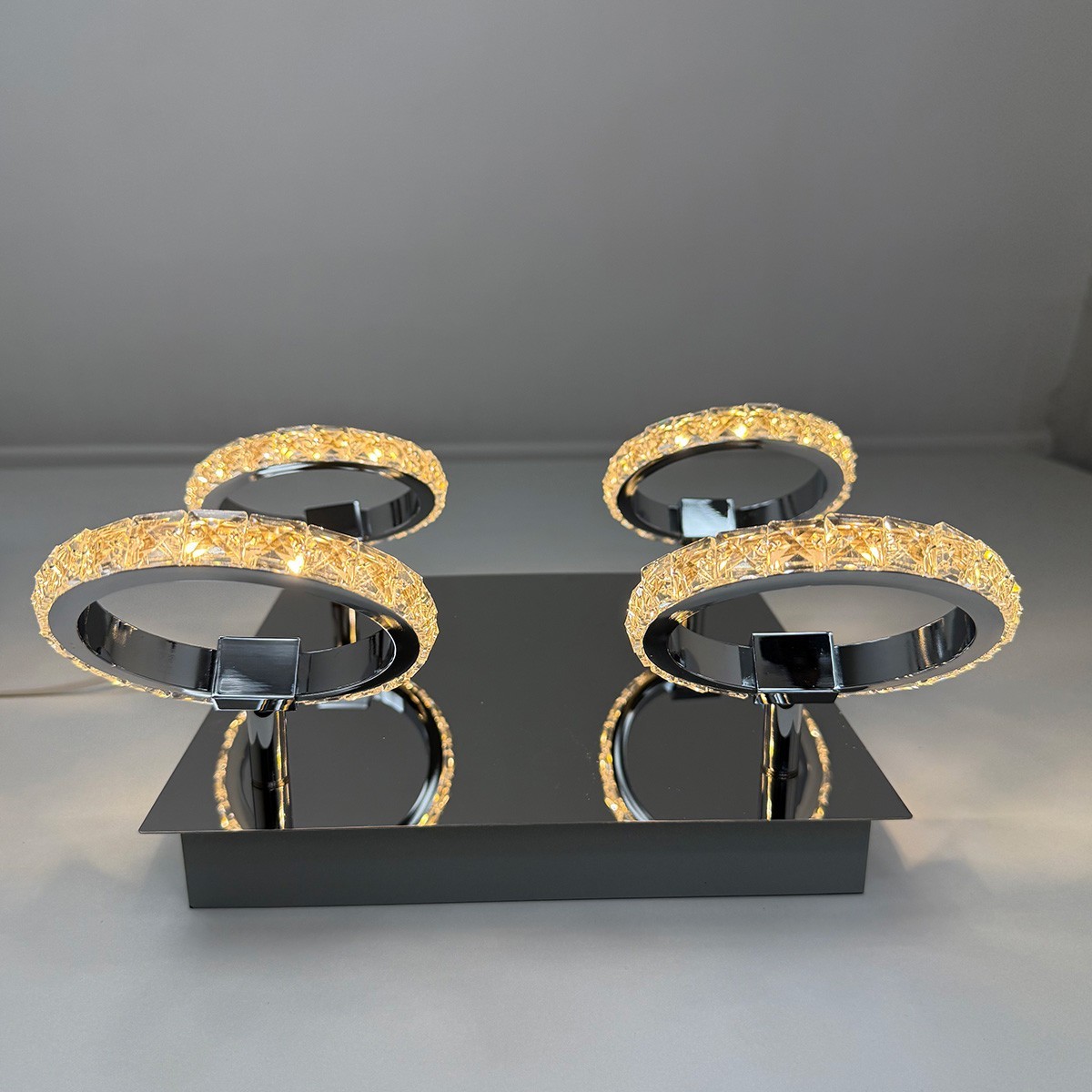 Light Prestige LP-1864/4C Plafon Carrara srebrny LED 3000K