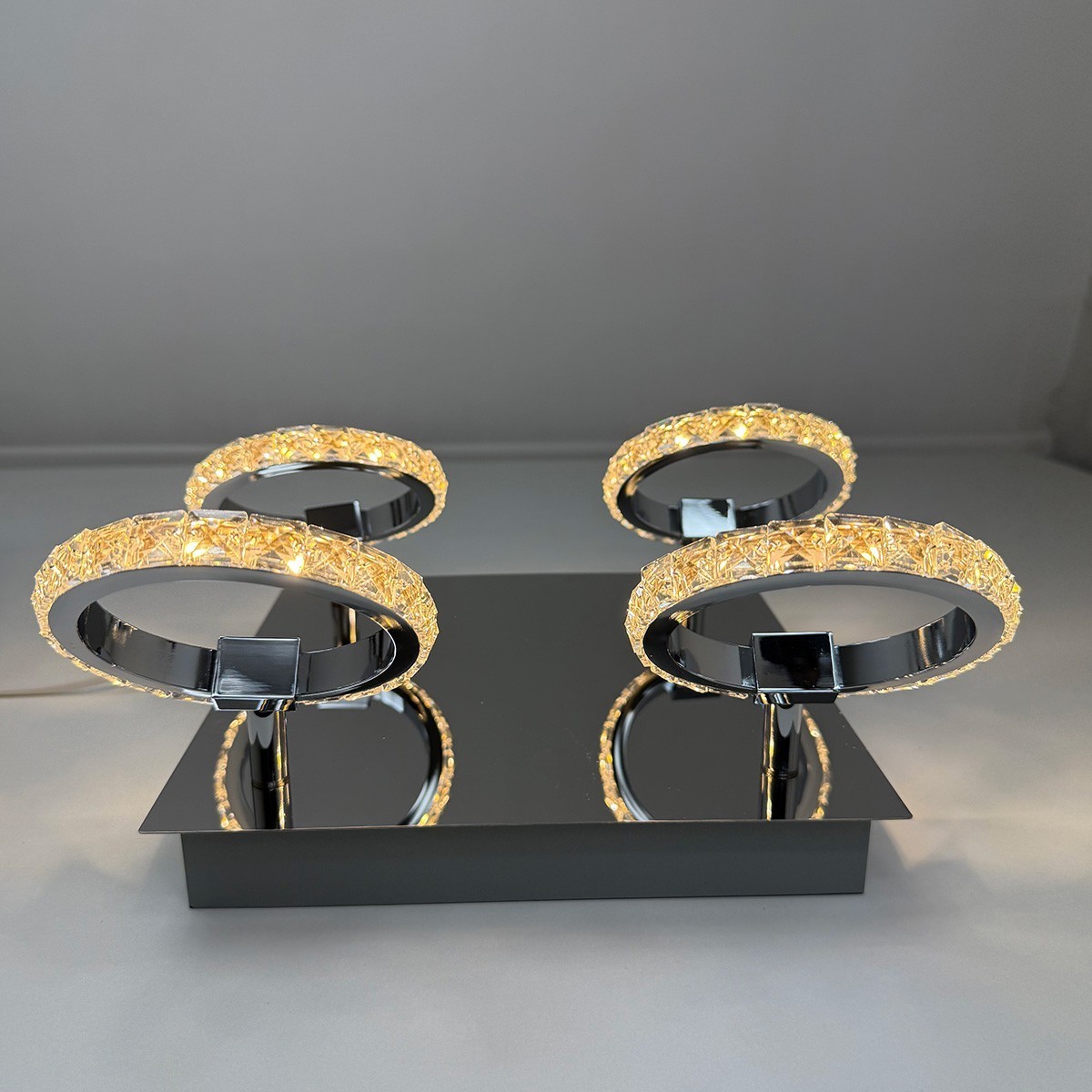 Light Prestige LP-1864/4C Plafon Carrara srebrny LED 3000K