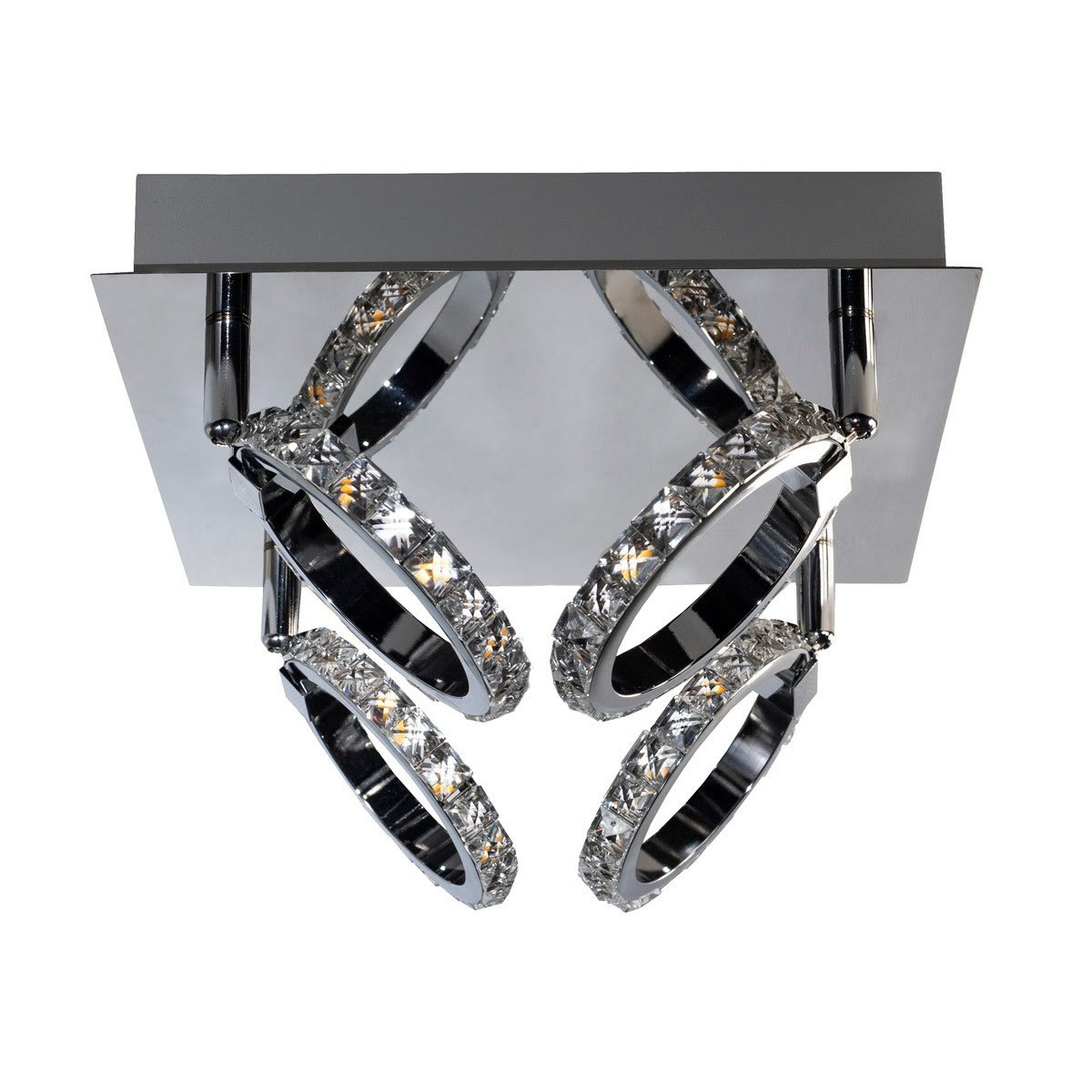 Light Prestige LP-1864/4C Plafon Carrara srebrny LED 3000K