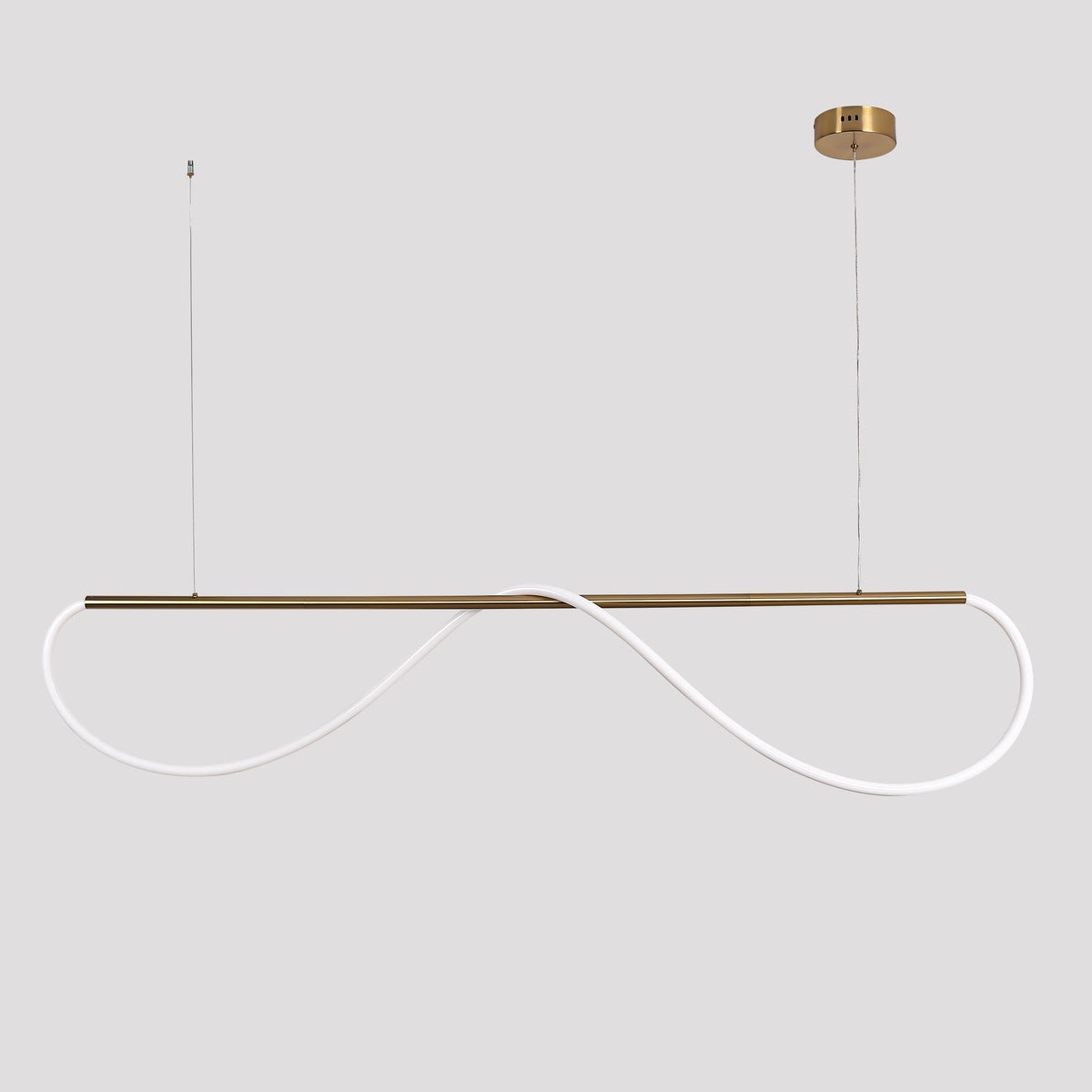 Light Prestige LP-2345/1P M GD Lampa wisząca Meleca M złota LED CCT