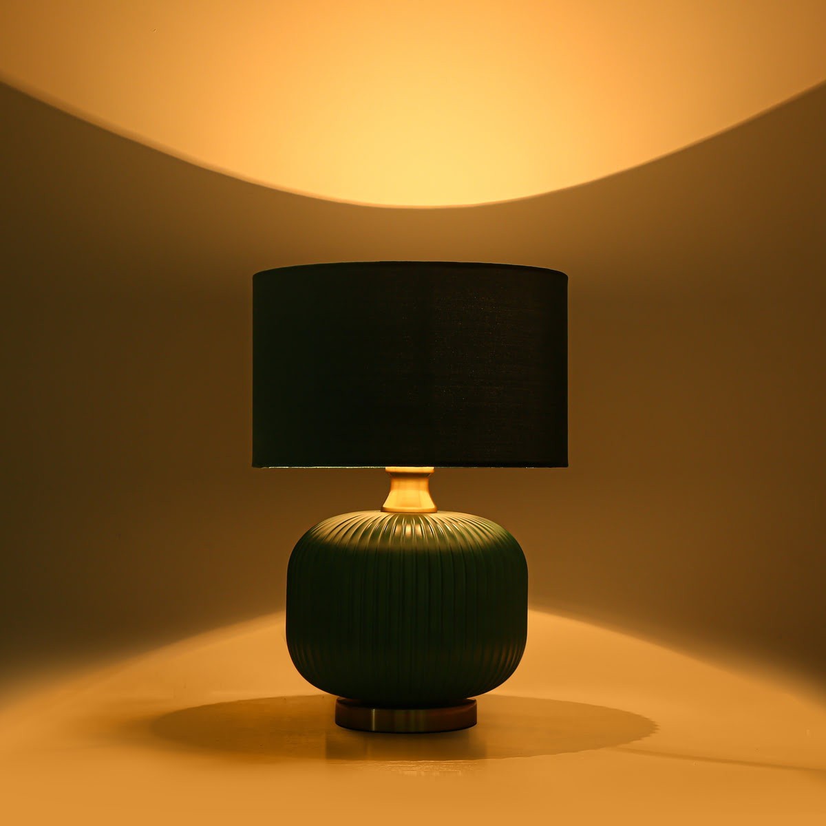 Light Prestige LP-1515/1T small green Lampa stołowa Tamiza 48 cm zielona 1xE27