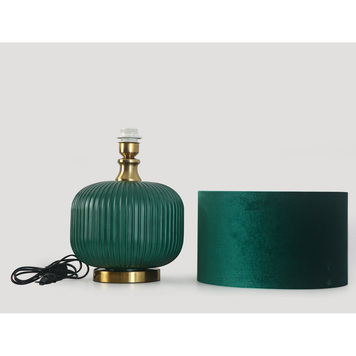 Light Prestige LP-1515/1T small green Lampa stołowa Tamiza 48 cm zielona 1xE27