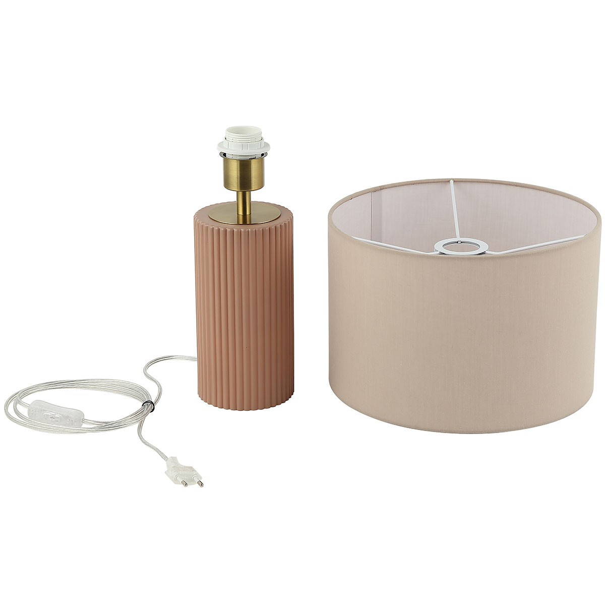 Light Prestige LP-787/1T beżowa Lampa stołowa Tokio beżowa 1xE27