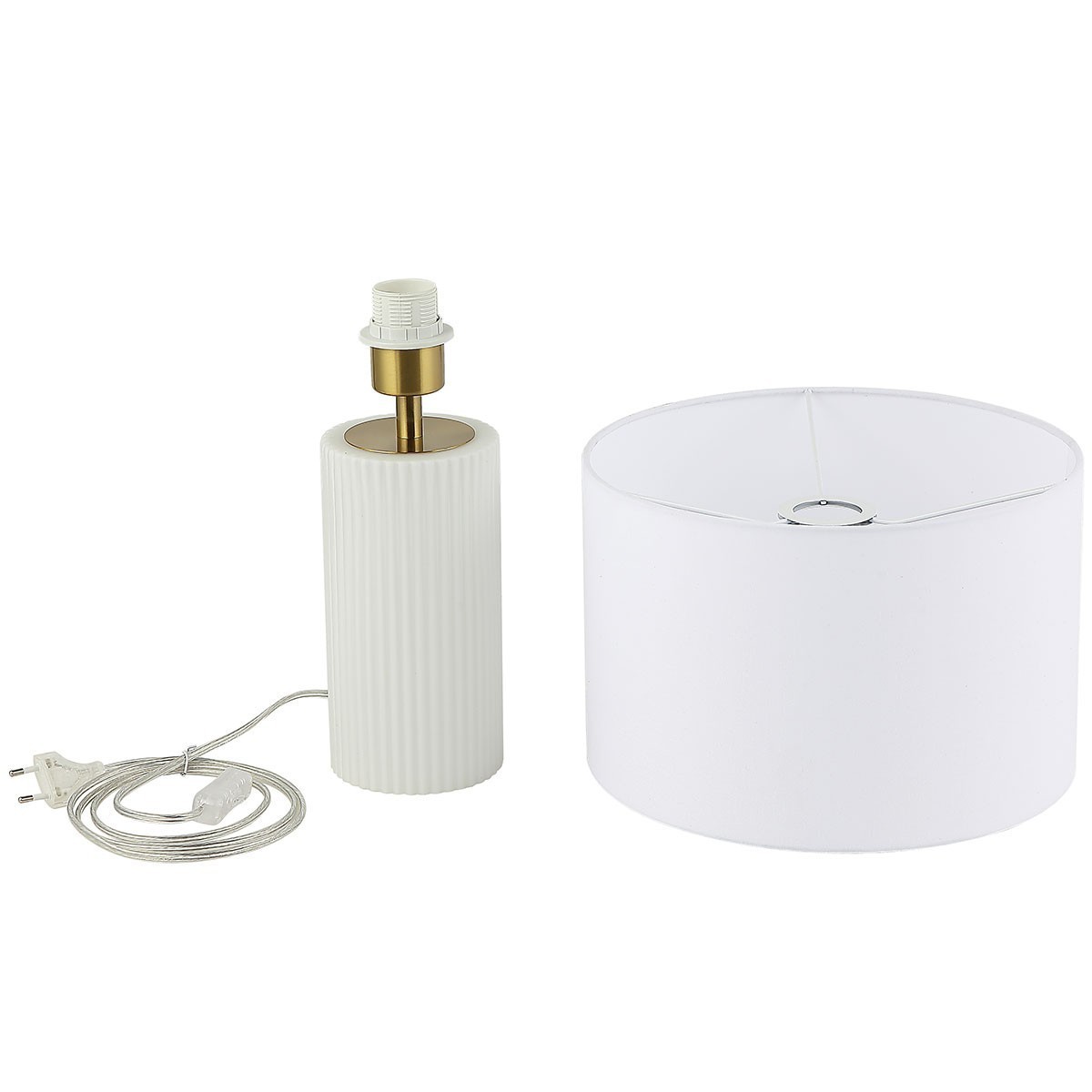 Light Prestige LP-787/1T biała Lampa stołowa Tokio biała 1xE27