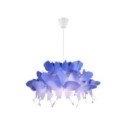 Light Prestige LP-3439/1P blue Lampa wisząca Farfalla niebieska 1xE27