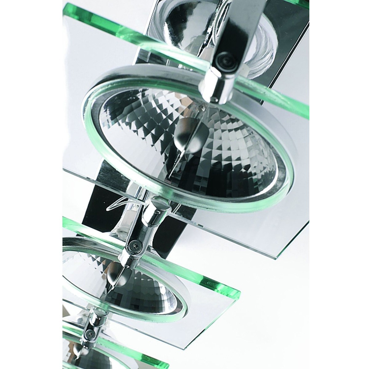 Light Prestige QR-111003 Plafon kinkiet Industrial srebrny 3xQR111