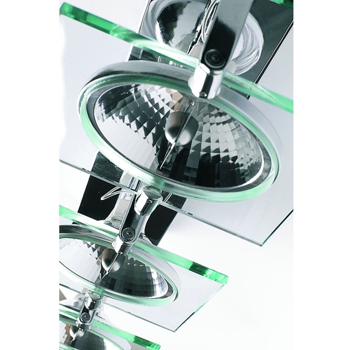 Light Prestige QR-111003 Plafon kinkiet Industrial srebrny 3xQR111