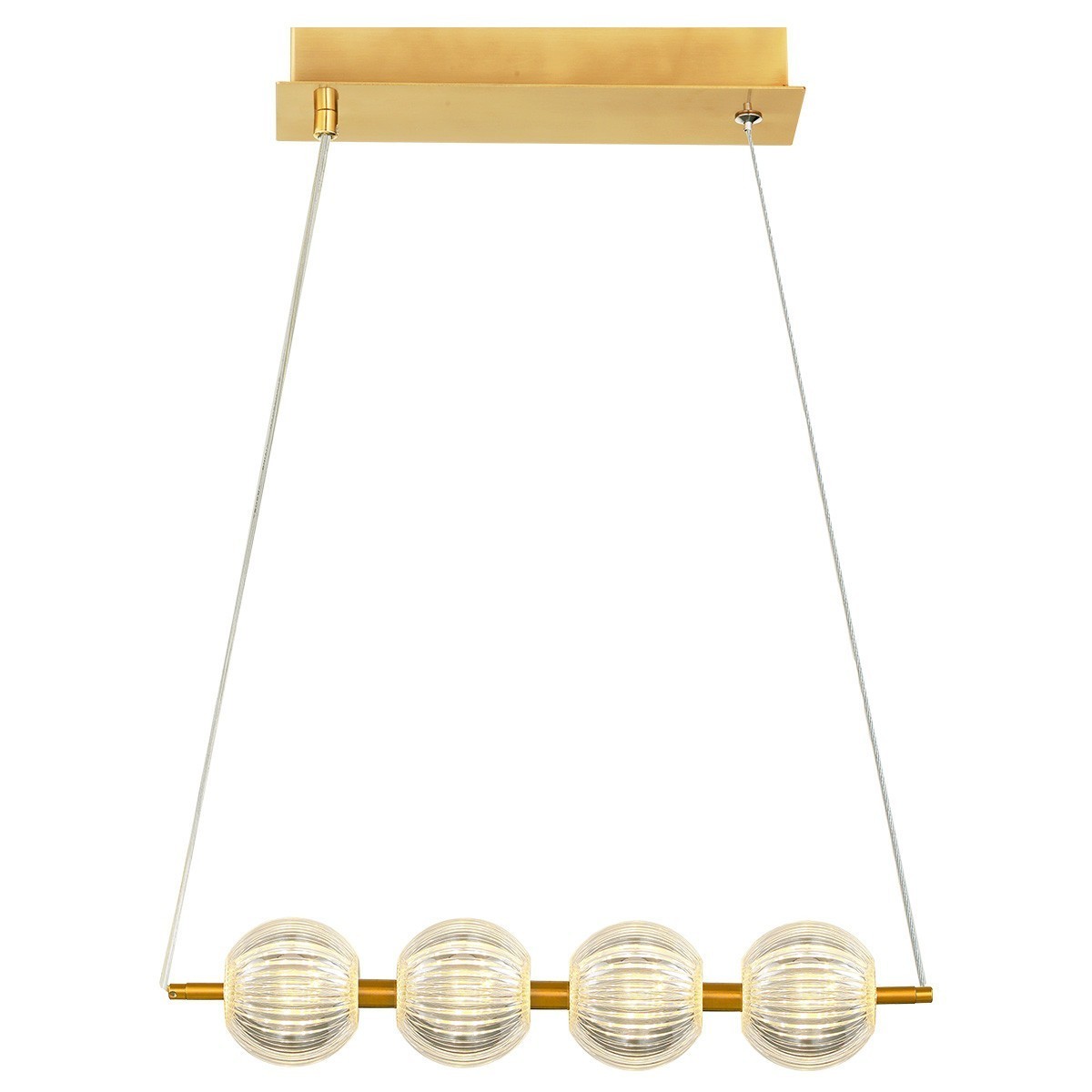 Light Prestige LP-3303/4L GD Lampa wisząca Brillant 4 złota LED CCT