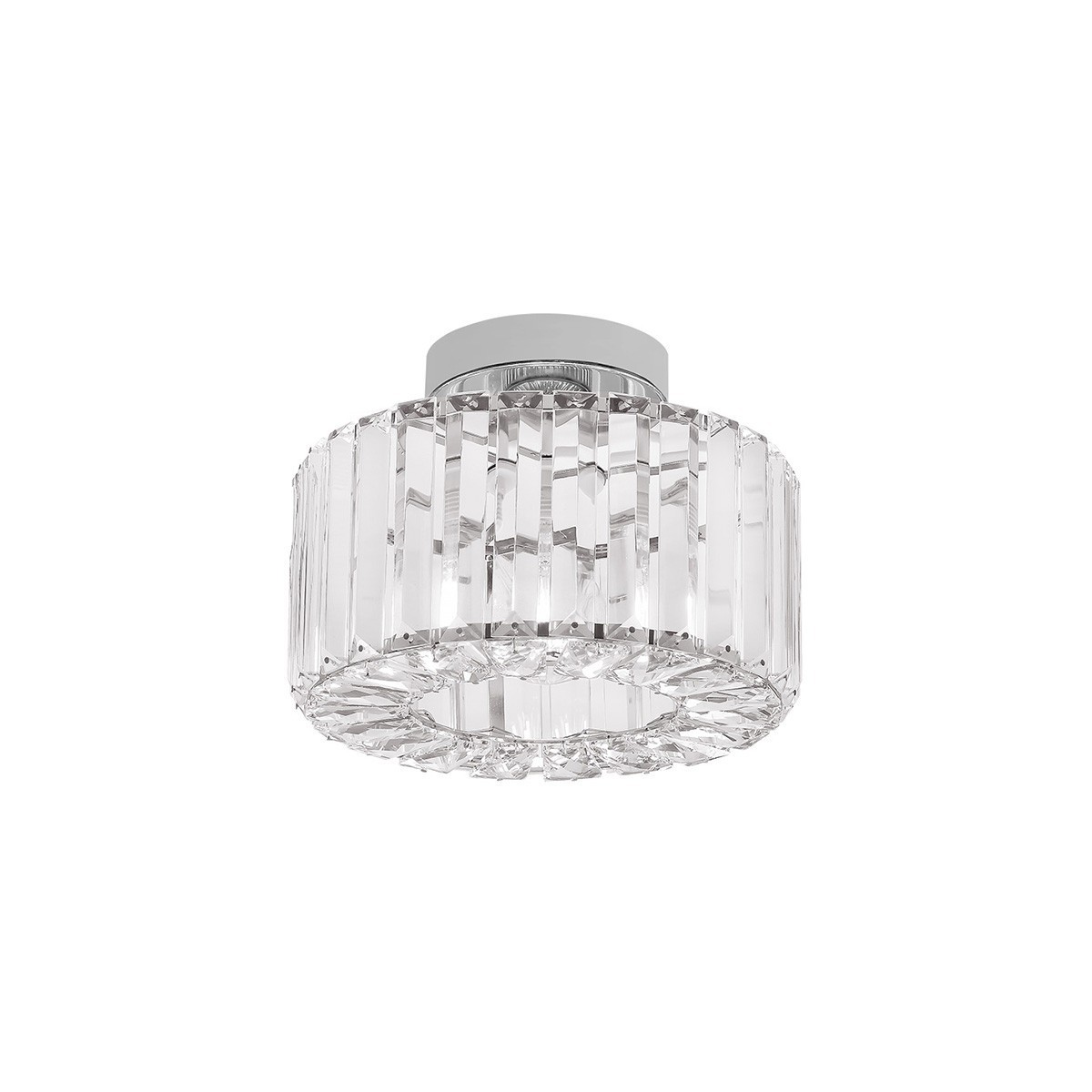 Light Prestige LP-2910/1C CH Plafon Vetro chrom 1xE27