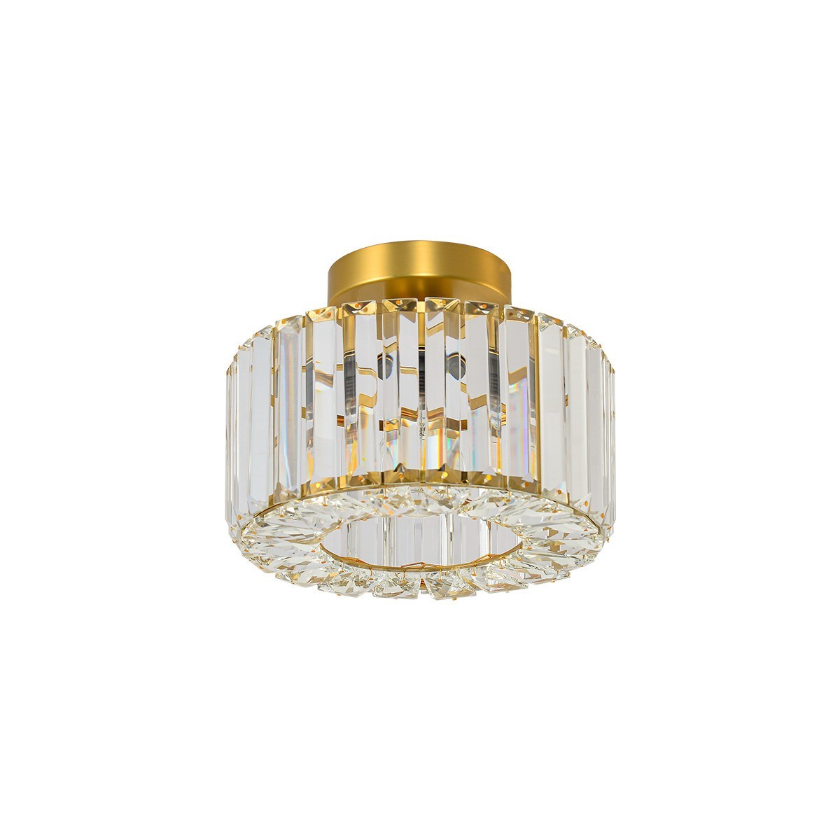 Light Prestige LP-2910/1C GD Plafon Vetro złoty 1xE27