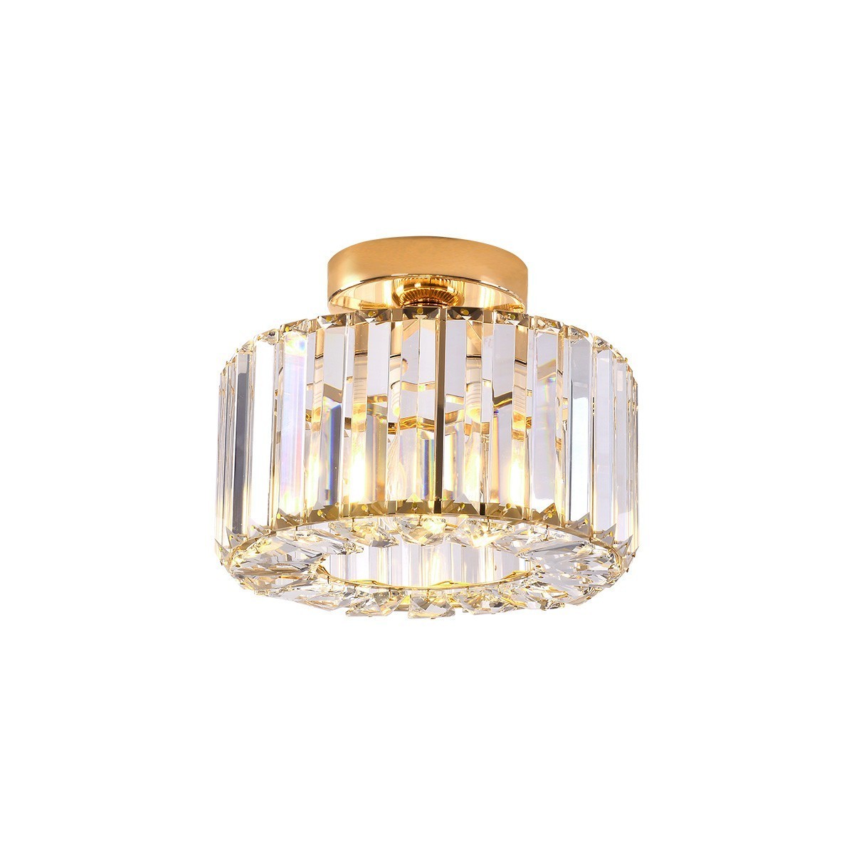 Light Prestige LP-2910/1C GD Plafon Vetro złoty 1xE27