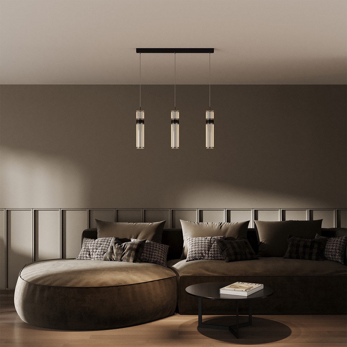 Light Prestige LP-1510/1P GR Lampa wisząca Ambiente grafitowa LED CCT