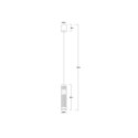 Light Prestige LP-1510/1P GR Lampa wisząca Ambiente grafitowa LED CCT