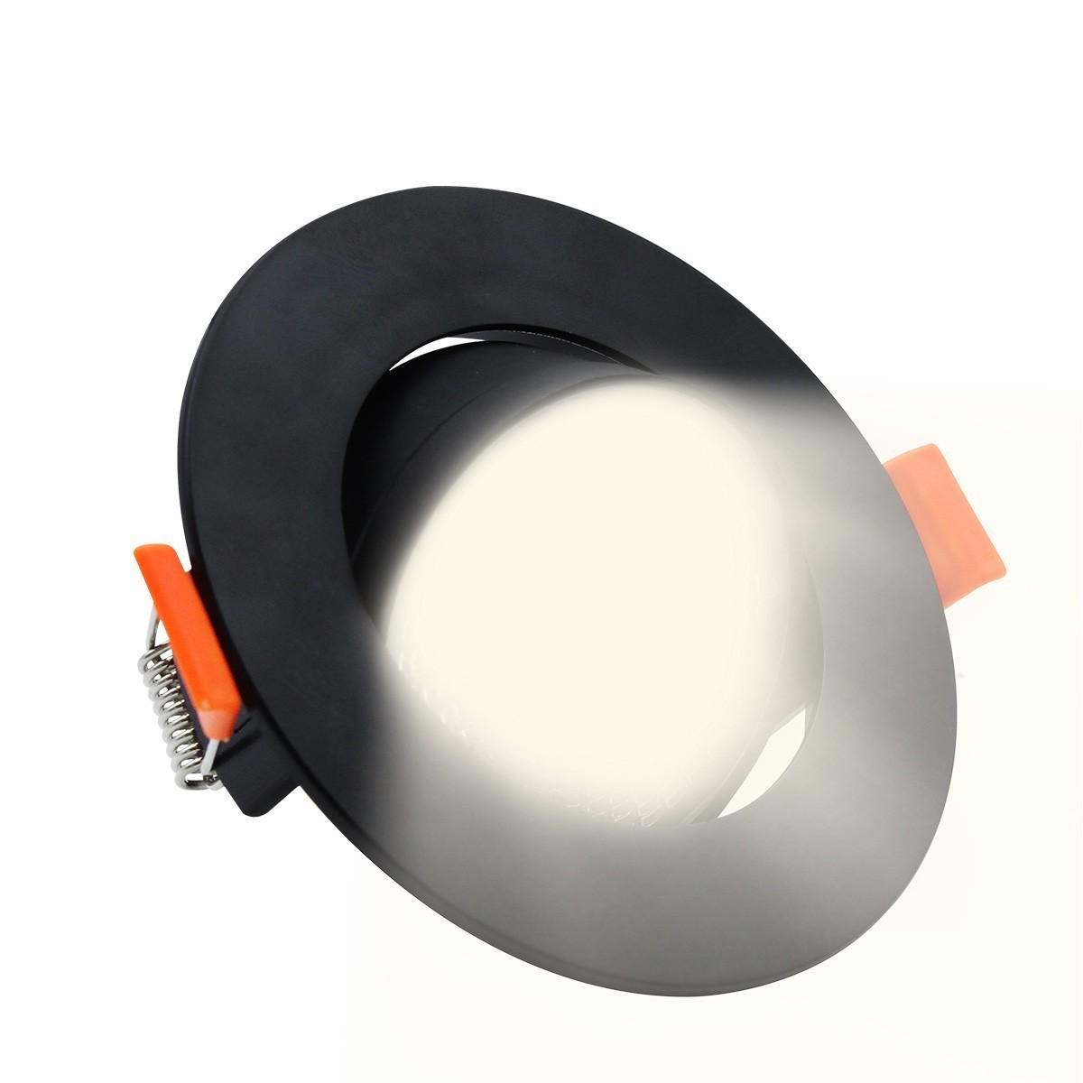 Light Prestige LP-1506/1RS BK Ruchome oczko podtynkowe Plus czarne LED CCT