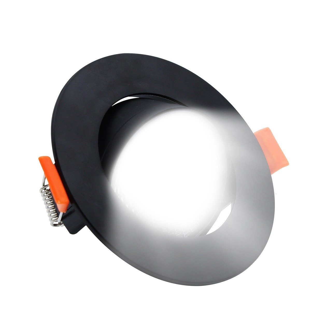 Light Prestige LP-1506/1RS BK Ruchome oczko podtynkowe Plus czarne LED CCT