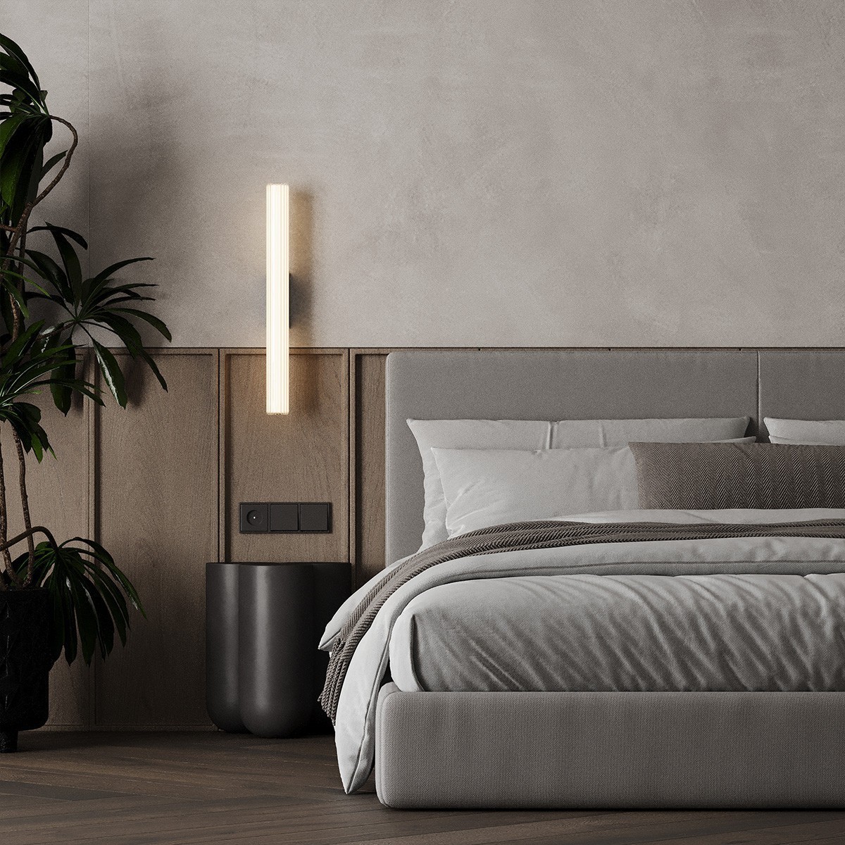 Light Prestige LP-0510/1W-61 WH Kinkiet Linea 61 cm biały LED CCT