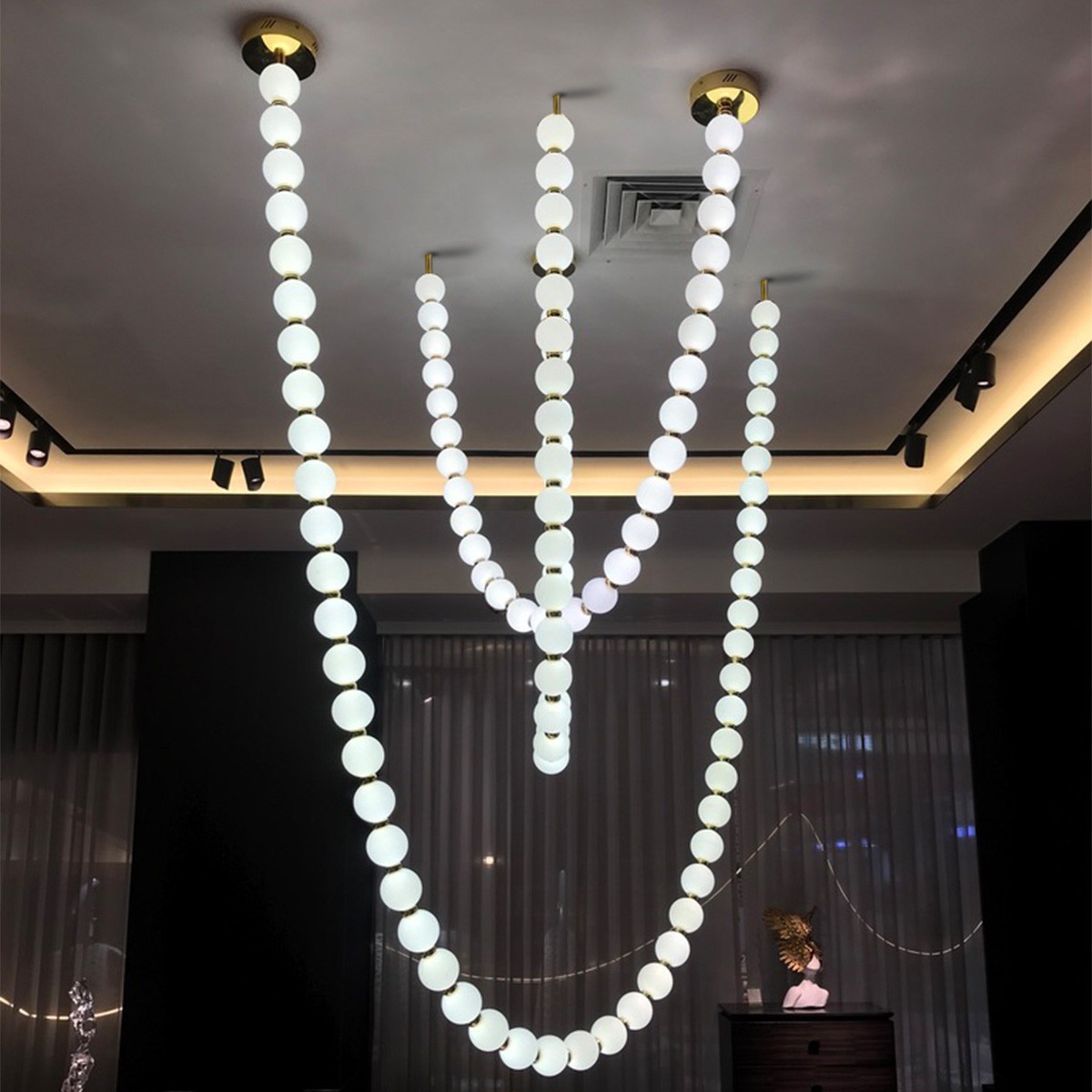 Light Prestige LP-002/2M CCT Lampa wisząca Dorado Rope 2 m złota LED CCT