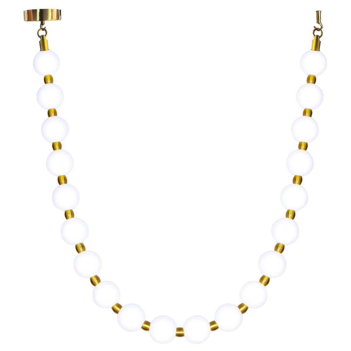 Light Prestige LP-002/3M CCT Lampa wisząca Dorado Rope 3 m złota LED CCT