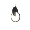 Light Prestige LP-1311/1P BK Lampa wisząca Circlo czarna LED CCT
