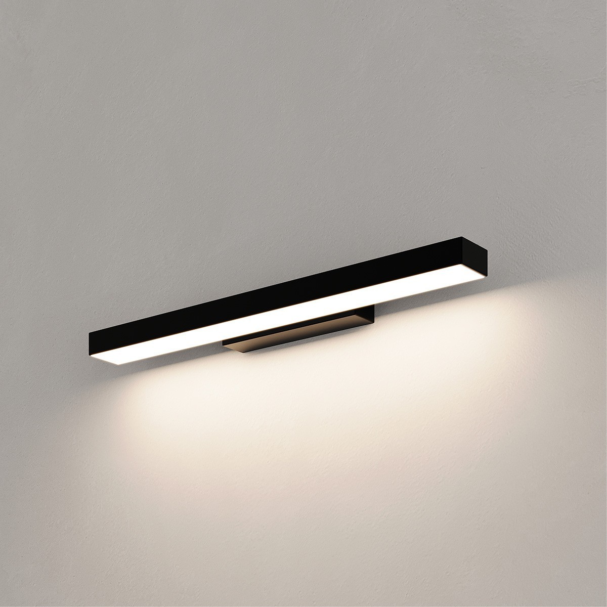 Light Prestige LP-987/1W S BK Kinkiet Aqua 42 cm czarny IP44 LED CCT