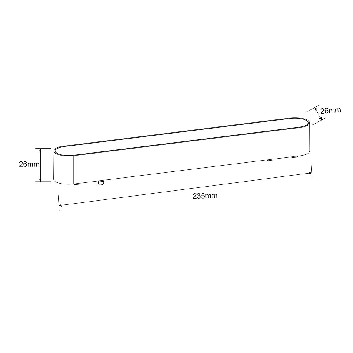 Light Prestige LP-646-MAG SLIM 12W 4BK Reflektor Magnetic Slim Lumo 12W LED 4000K czarny