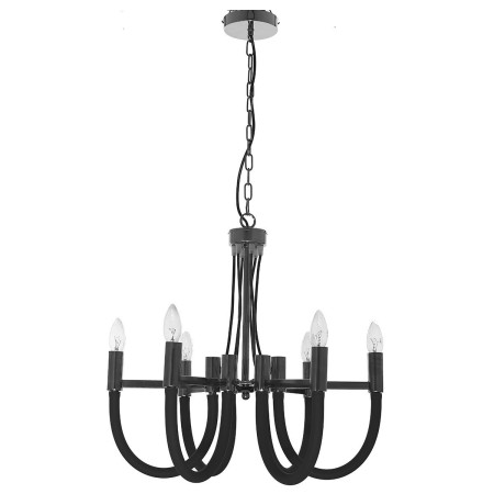 Light Prestige LP-90103/6P BK Lampa wisząca Como czarna 6xE14