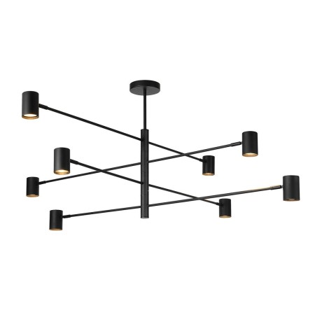 Light Prestige LP-731/8P BK Lampa wisząca Snow 8 czarna 8xGU10