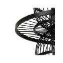 Light Prestige LP-3110/1P BK Rattanowa lampa wisząca Astra czarna 1xE27