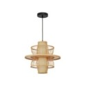 Light Prestige LP-3110/1P NT Rattanowa lampa wisząca Astra naturalna 1xE27