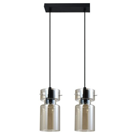 Light Prestige LP-2811/2L AM Podwójna lampa wisząca Nivio dymna 2xE27