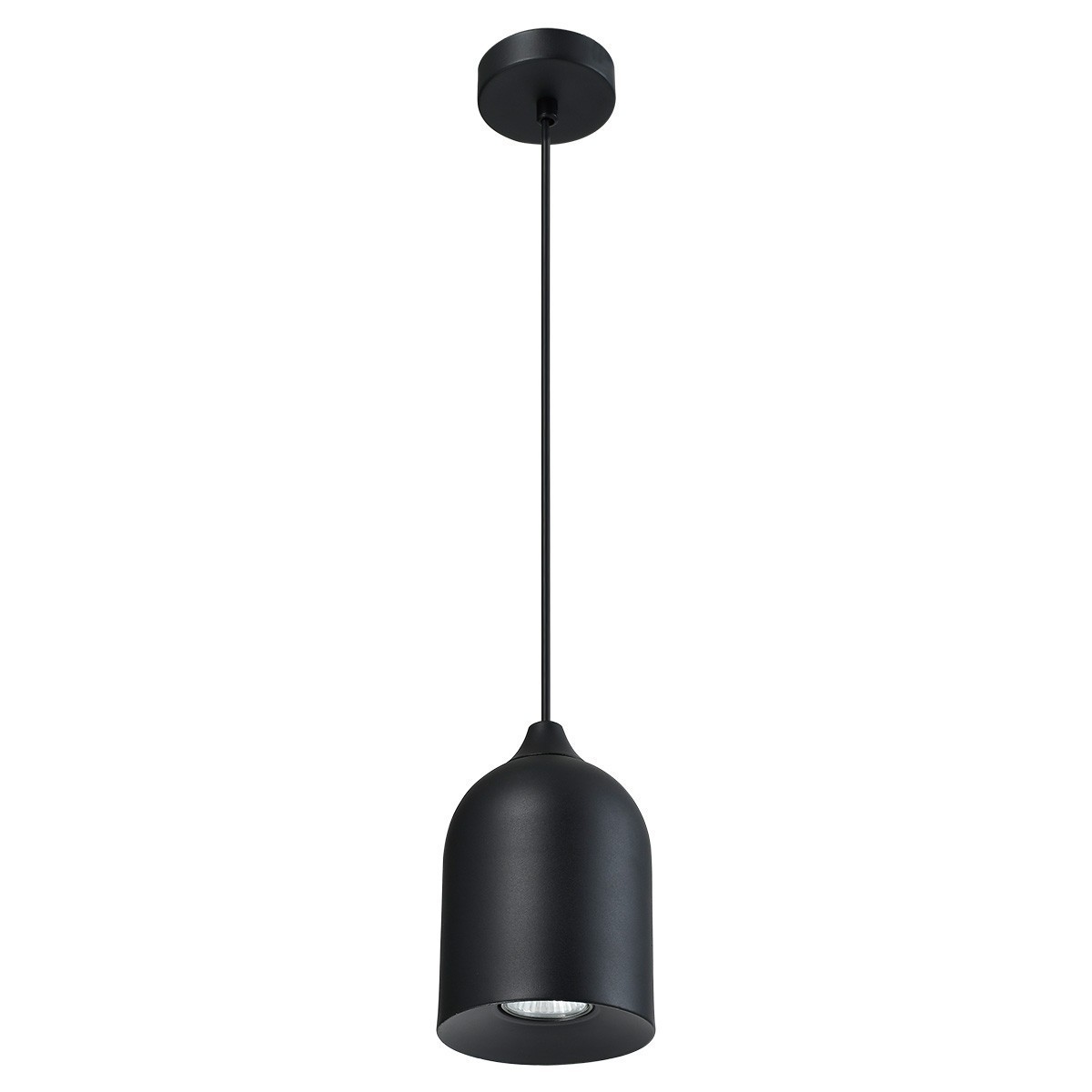 Light Prestige LP-0110/1P BK Metalowa lampa wisząca Nilo czarna 1xGU10