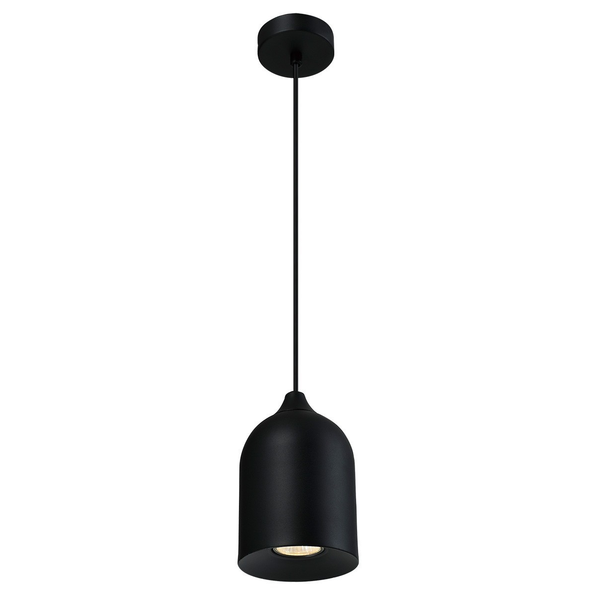 Light Prestige LP-0110/1P BK Metalowa lampa wisząca Nilo czarna 1xGU10