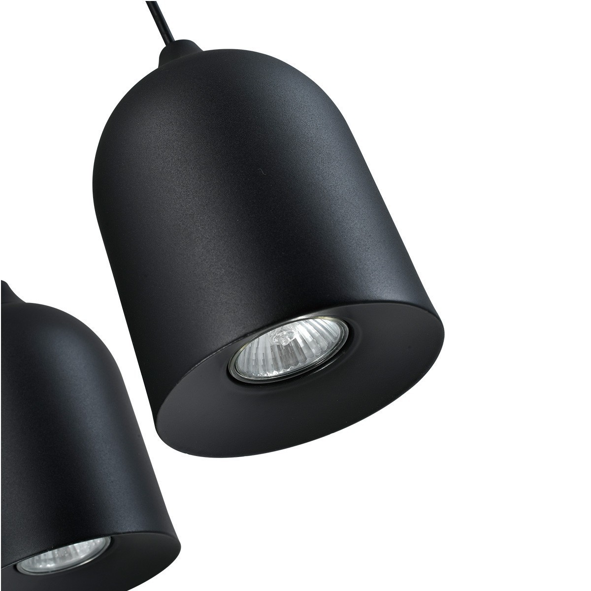 Light Prestige LP-0110/2L BK Metalowa lampa wisząca Nilo czarna 2xGU10