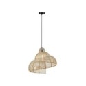 Light Prestige LP-1806/1P 60cm Rattanowa lampa wisząca Shella 60 cm jasne drewno 1xE27