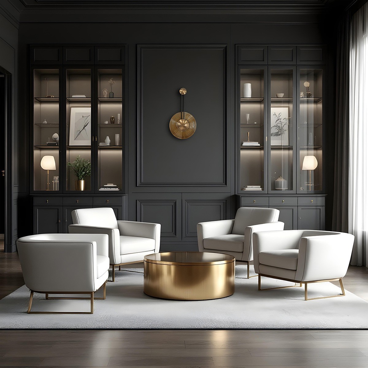 Light Prestige LP-1702/1W AM Kinkiet Bell bursztynowy LED CCT