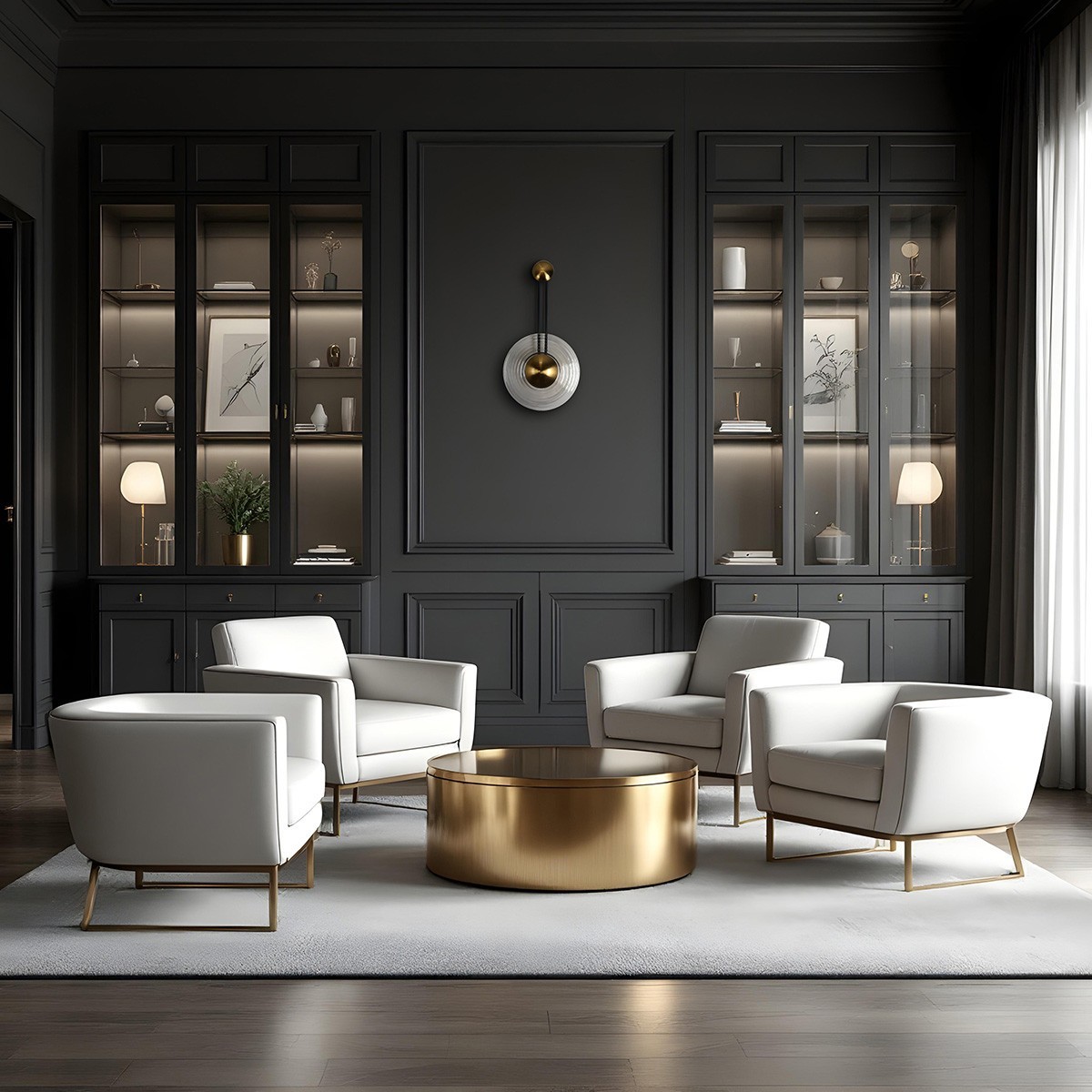 Light Prestige LP-1702/1W TR Kinkiet Bell transparentny LED CCT