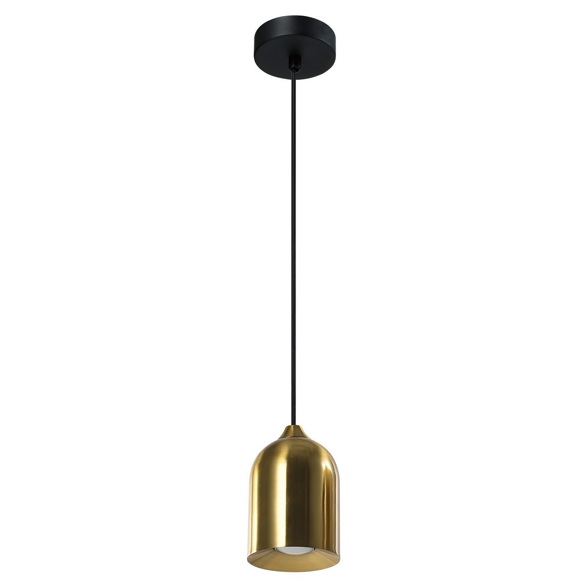 Light Prestige LP-0110/1P GD Metalowa lampa wisząca Nilo złota 1xGU10