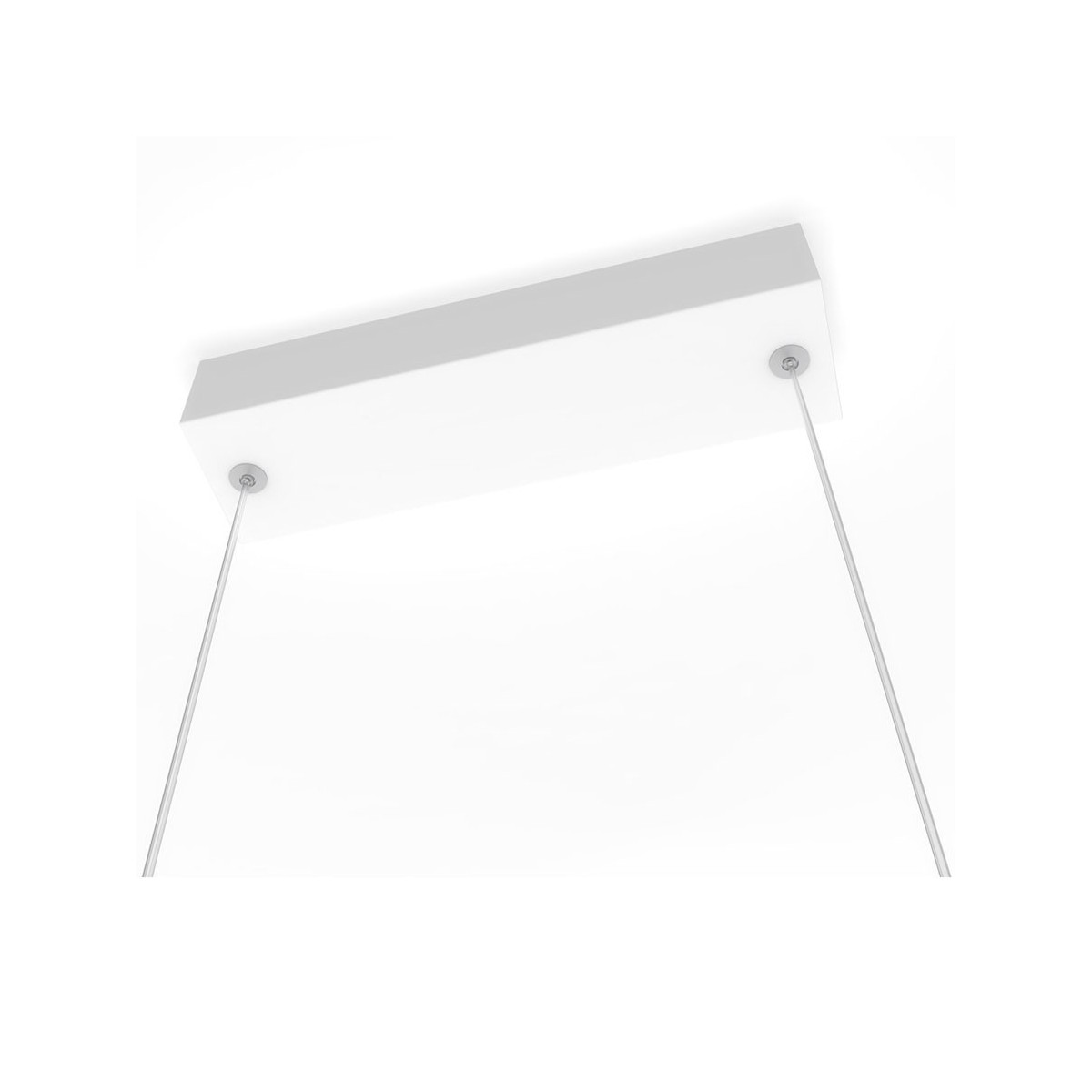 Light Prestige LP-999/1P L WH CCT Lampa wisząca Mirror L biała IP44 LED CCT