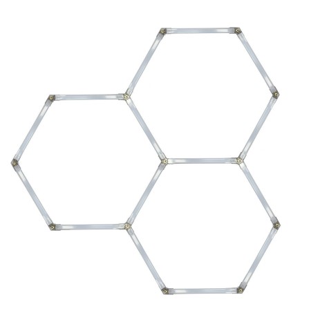 Light Prestige LP-0209/3C 4K Plafon Geometric System 3 New LED 4000K