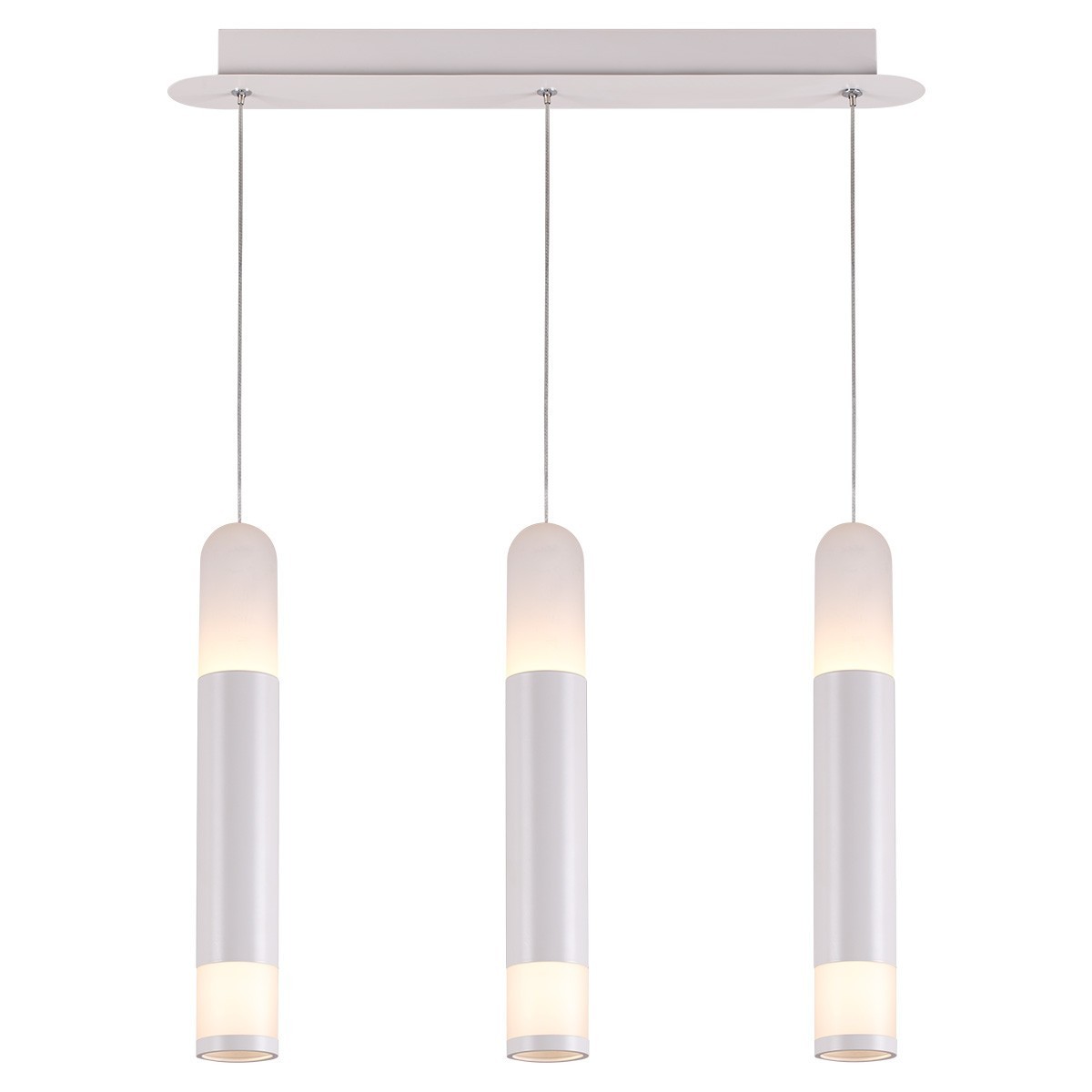 Light Prestige LP-8011/3L Lampa wisząca Forli biała LED 3000K