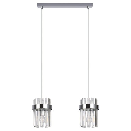 Light Prestige LP-2910/2L CH Lampa wisząca Vetro chrom 2xE14