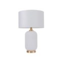 Light Prestige LP-1515/1T big white Lampa stołowa Tamiza 65 cm biała 1xE27