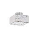 Light Prestige LP-2910/1C CH square Kwadratowy plafon Vetro chrom 1xE27