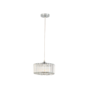 Light Prestige LP-2910/1P CH round Okrągła lampa wisząca Vetro chrom 1xE27