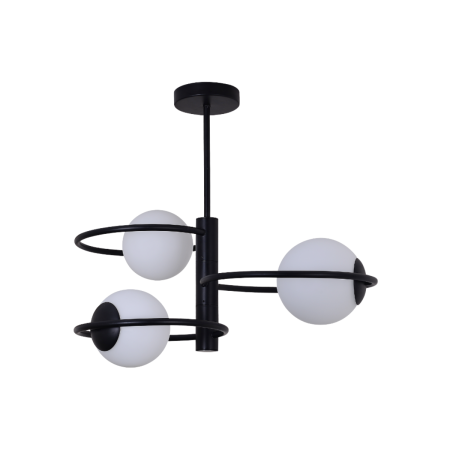 Light Prestige LP-002/3C ring BK Plafon Dorado ring czarna 3x E14