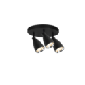 Light Prestige LP-3103/3C BK Campana 3 plafon czarny 3xGU10