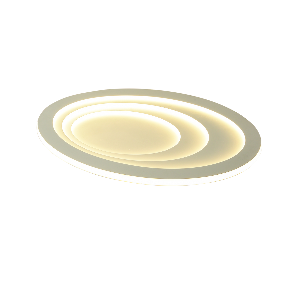 Light Prestige LP-3009/1C WH oval Plafon Alune oval LED CCT