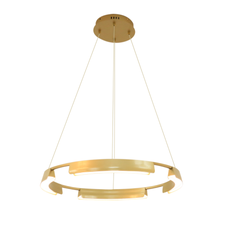 Light Prestige LP-9786/1P 60cm GD Lampa wisząca Tura 60 cm złota LED CCT